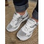 Baskets sportswear femme Pepe Jeans dave shine blanches