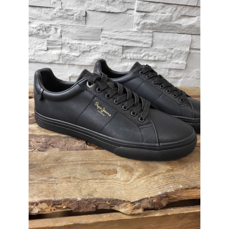 Baskets homme Pepe Jeans Kenton noires