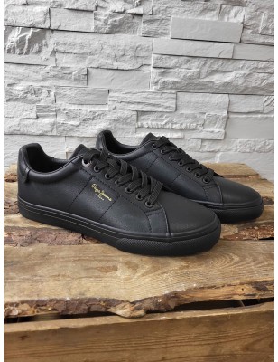 Baskets homme Pepe Jeans Kenton noires