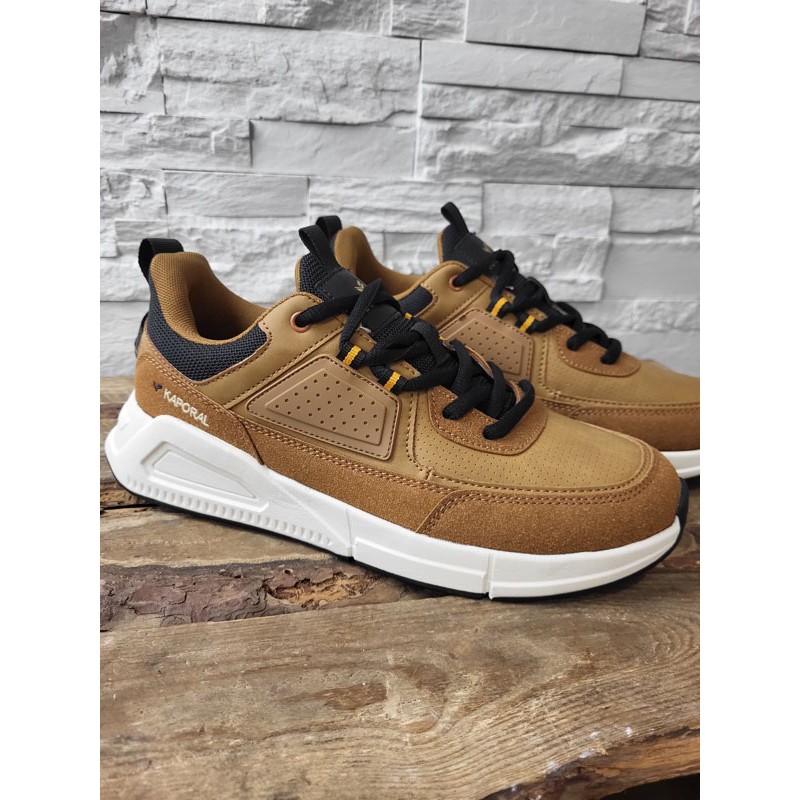 Baskets homme Kaporal Dolpi camel