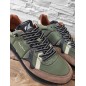 Baskets homme sneakers Pepe Jeans brit road kaki