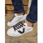 Baskets femme Victoria Tenis piel glitter blanches