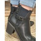 Bottines talon femme LPB janka noires