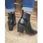 Bottines talon femme LPB janka noires