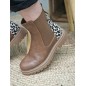 Bottines femme Amelia camel