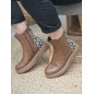 Bottines femme Amelia camel