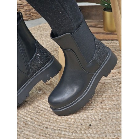 Bottines femme Olivia noires