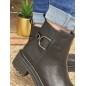 Bottines femme Olga noires