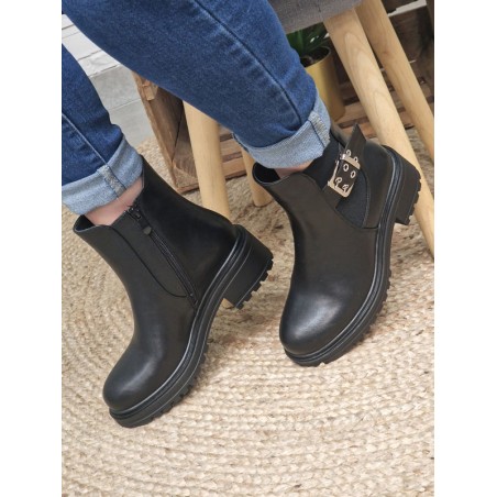 Bottines femme Alice noires