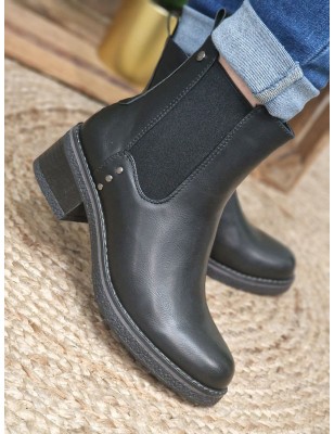 Bottines femme Toscane noires