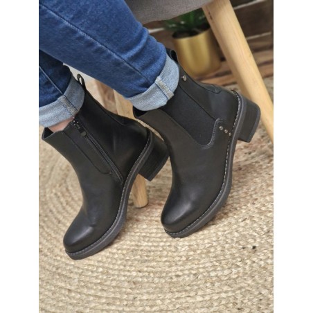 Bottines femme Toscane noires