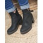 Bottines talon femme Beverly noires