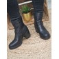 Bottines talon femme Florence noires