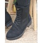 Bottines femme chaussette LPB Joeva noires