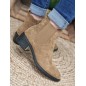 Bottines femme LPB Jazia camel