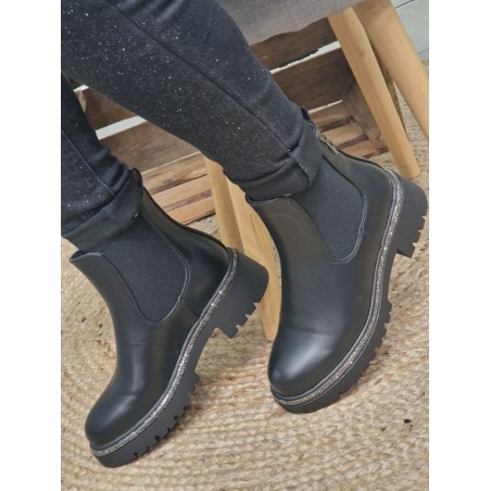 Bottines femme LPB June noires