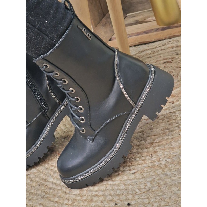 Bottines femme LPB Juliette noires