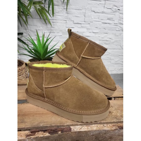 Boots fourrées femme Pepe Jeans Dissy young camel