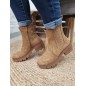 Bottines femme Annie camel