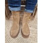 Bottines femme Annie camel