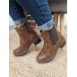 Bottines femme Toscane marron