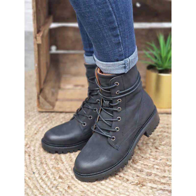 Bottines femme Assia noires