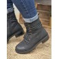 Bottines femme Assia noires