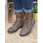 Bottines femme Astra marron