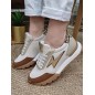 Baskets femme sneakers Vanessa Wu Keira camel