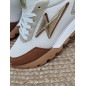 Baskets femme sneakers Vanessa Wu Keira camel