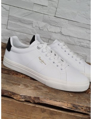 Baskets homme Pepe Jeans Kenton fresh blanches