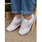 Baskets femme Pepe Jeans Dublin half blanches