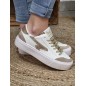 Baskets femme Kaporal Cyndia blanches